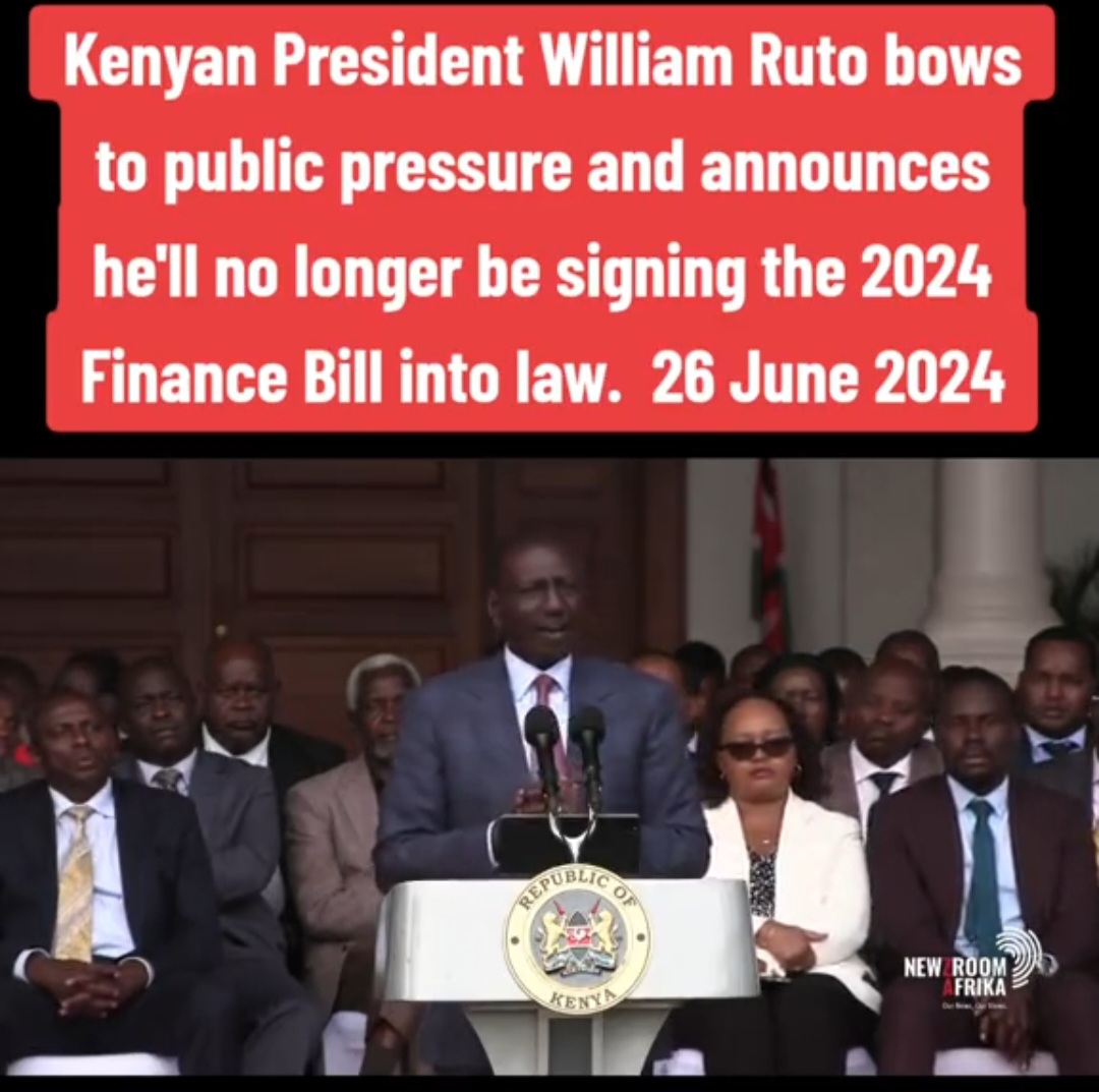 Breaking News: Kenya Anti-Financial Bill Protests t
