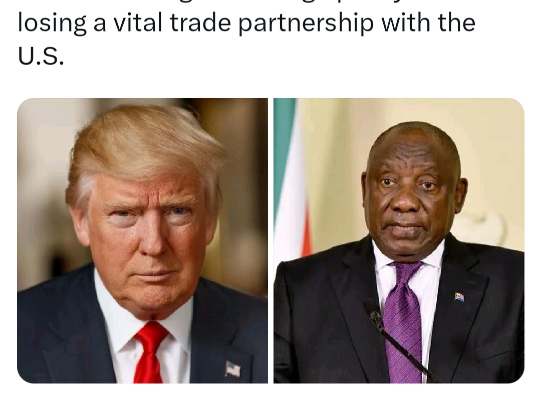 South Africa Risks AGOA Removal Over Russia Ties, Trump Warn