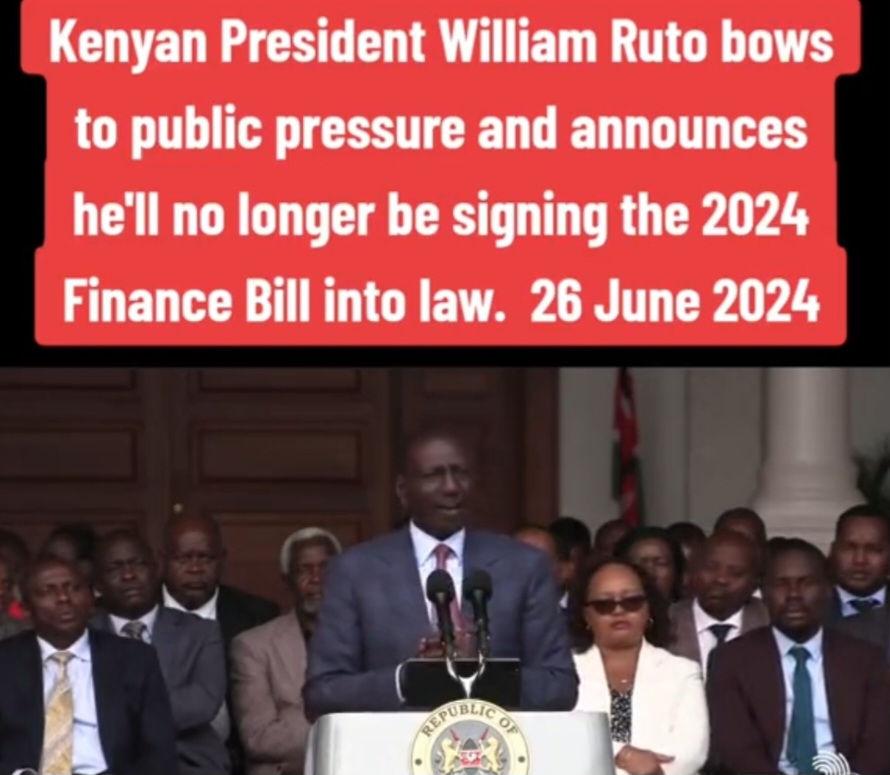 Breaking News: Kenya Anti-Financial Bill Protests t